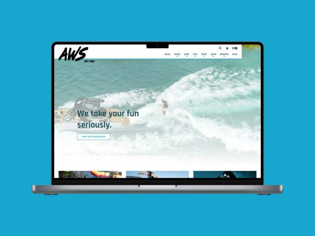 AWS Homepage Design