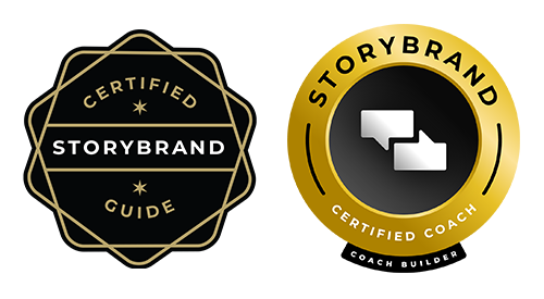 StoryBrand Certified Guide and Coach Badges